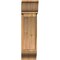 Ekena Millwork Thorton Traditional Rough Sawn Bracket w/ Offset Brace, Western Red Cedar, 8"W x 18"D x 30"H BKT0806X18X30THR01RWR - alternate 2